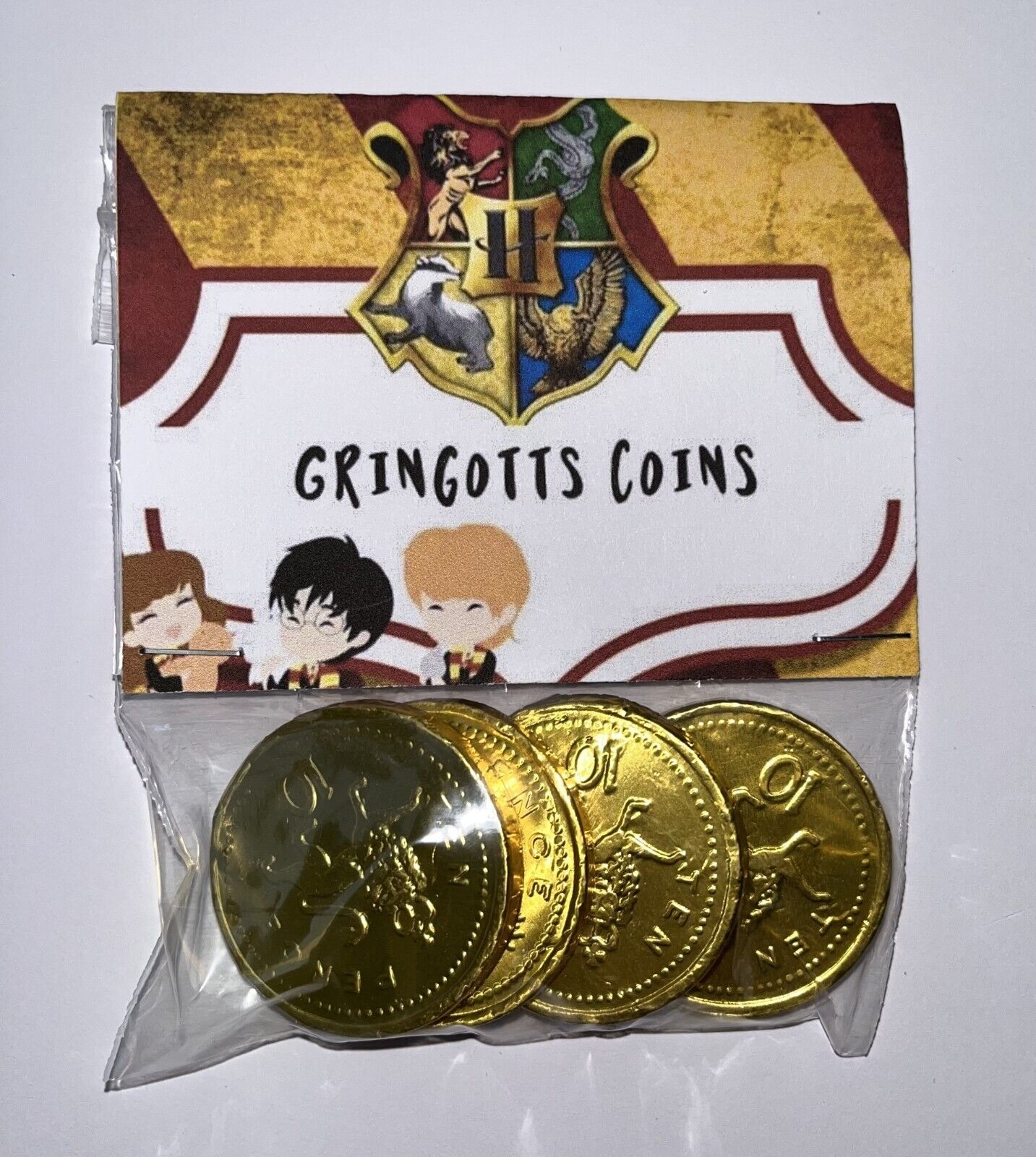 Harry Potter Wizard Sweet Treat Bag Party Favour Gift Snakes Coins Frogs Snails