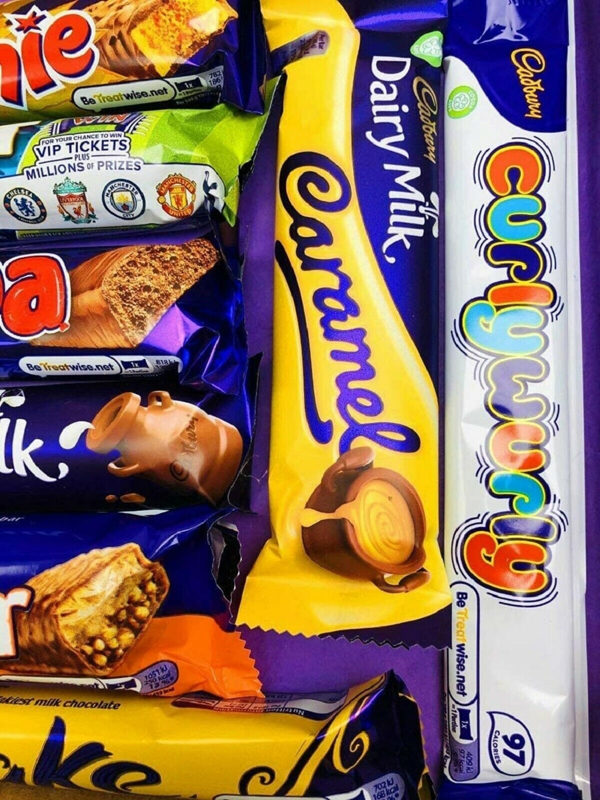 A* Cadburys Good Luck On Exams Gift Present Sweet Box Hamper Full Size Chocolates