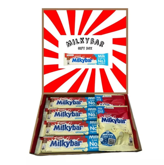 Milkybar White Chocolate Gift Hamper Sweet Box Xmas Birthday , Christmas, Easter , Valentine’s Day