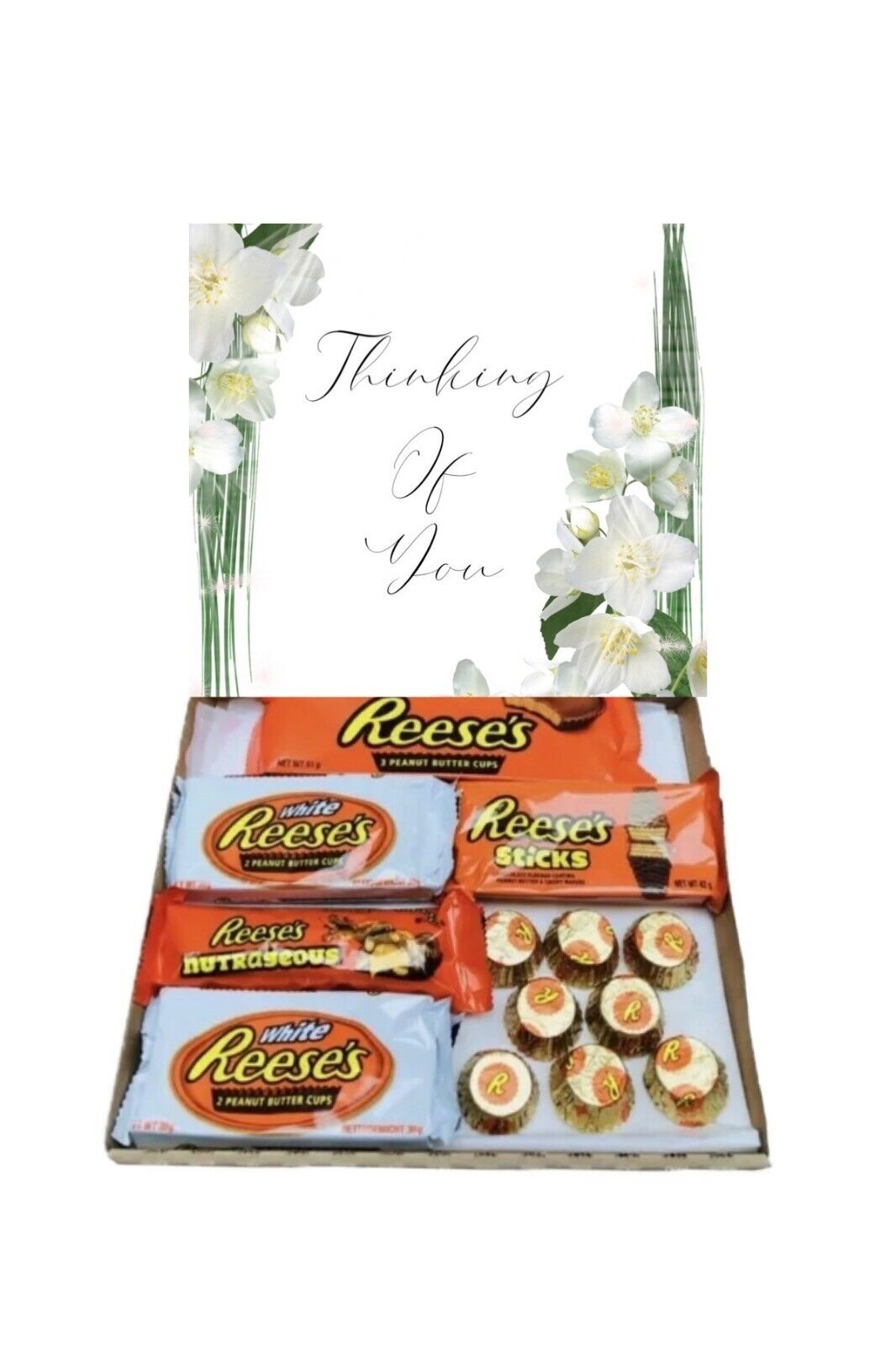 Thinking of You Sympathy Gift Pick n Mix Fudge  Sweets Chocolate Hamper Present