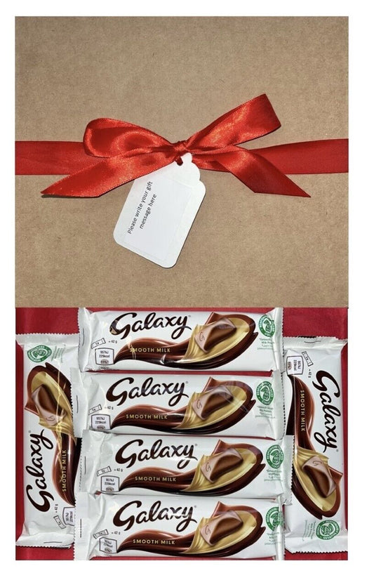 Personalised Gift Galaxy Smooth Bars Chocolate Hamper Sweet Box Present