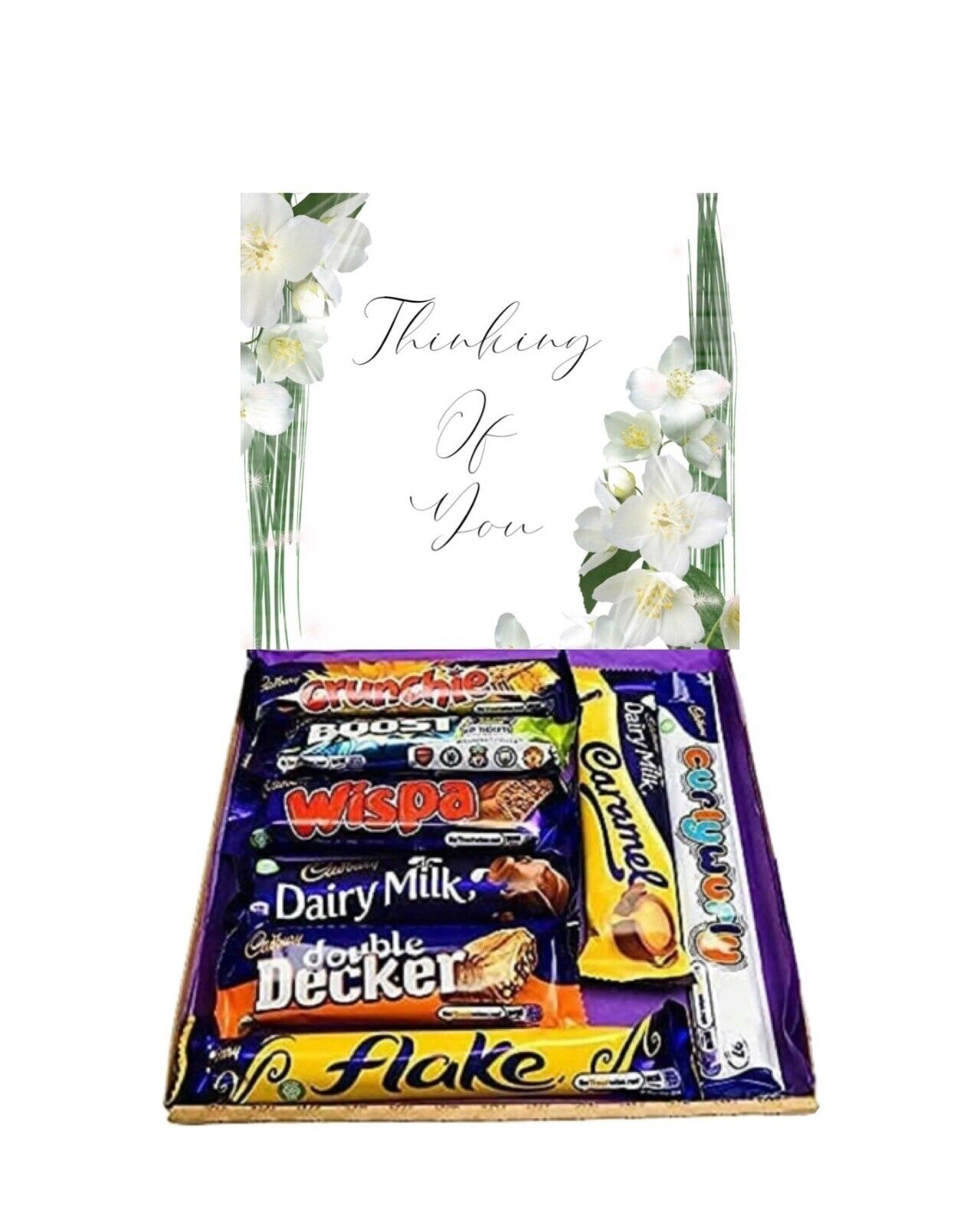 Thinking of You Sympathy Gift Pick n Mix Retro Sweets Chocolate Hamper Present