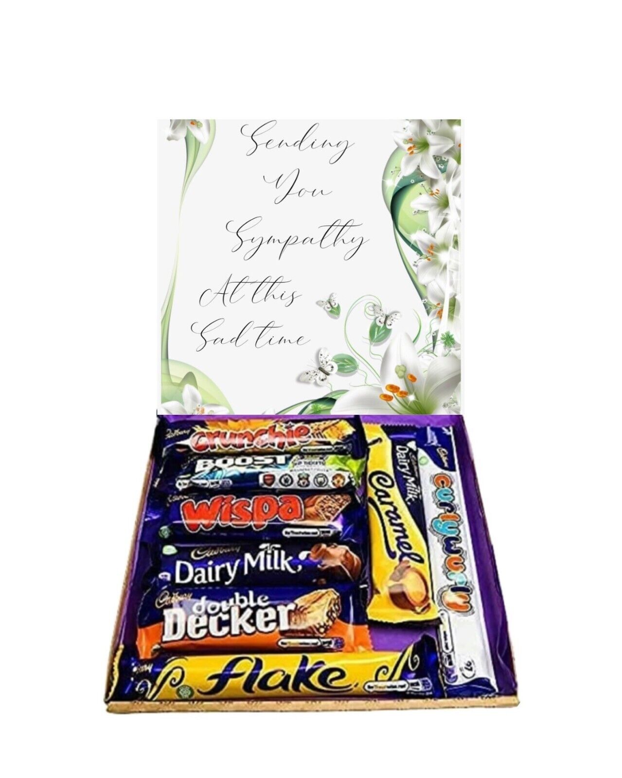 Thinking of You Sympathy Gift Pick n Mix Retro Sweets Chocolate Hamper Present