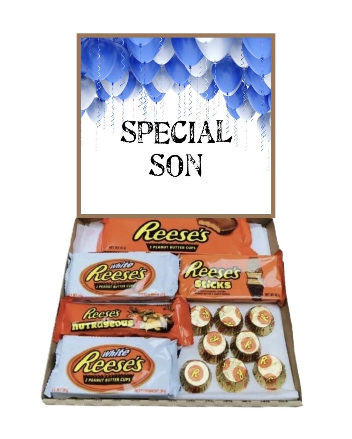 Special Son Birthday Gift Pick n Mix Retro Gummy Sweets Chocolate Hamper Present