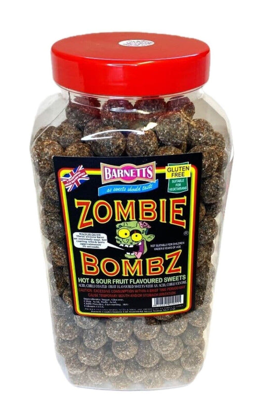 Zombie Bombs Extreme Challenge Hot Sour Hard Sweet Candy Pick n Mix