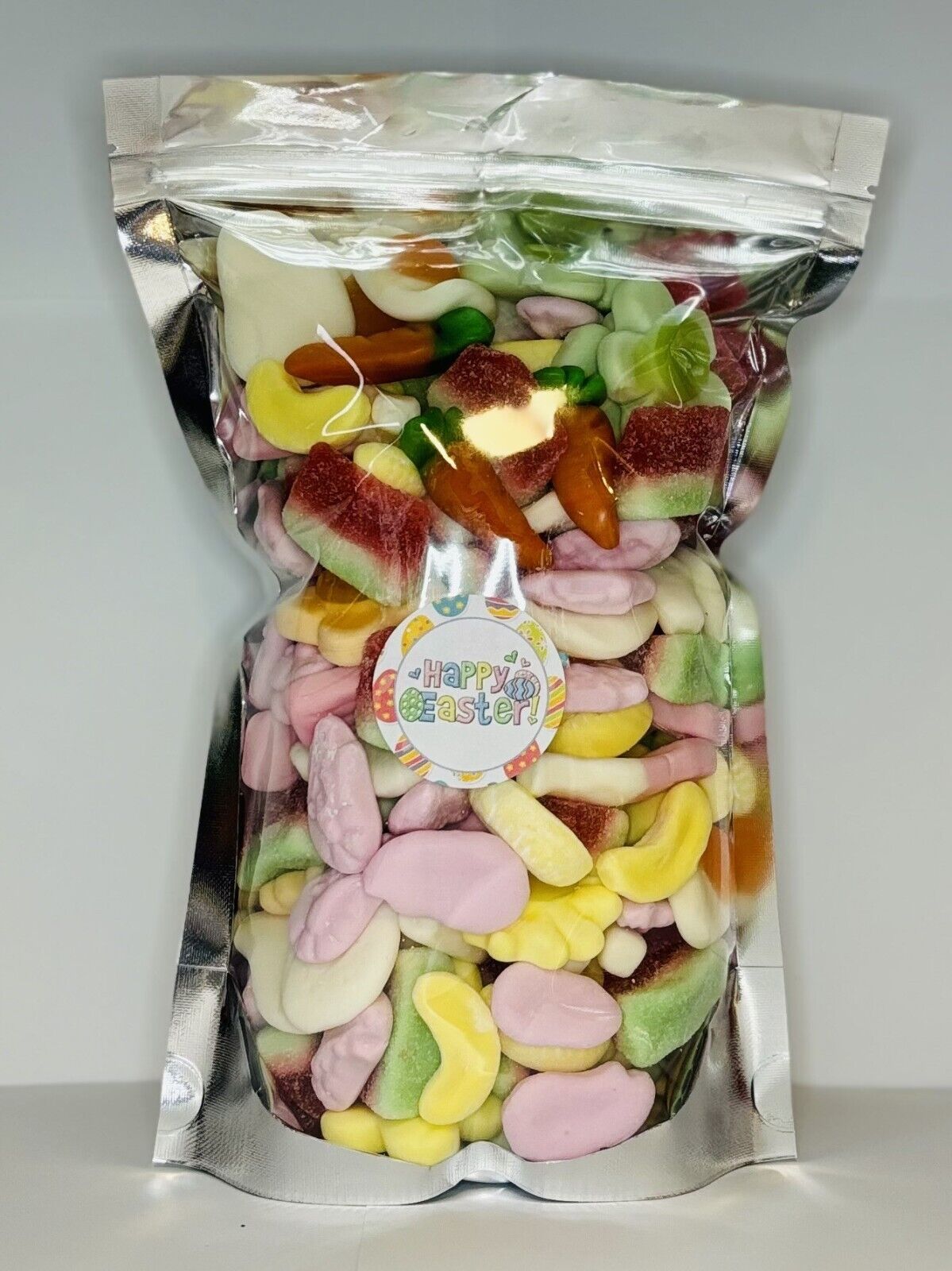 Happy Easter Filled Gummy Jelly Pick N Mix Sweet Treat Pouch