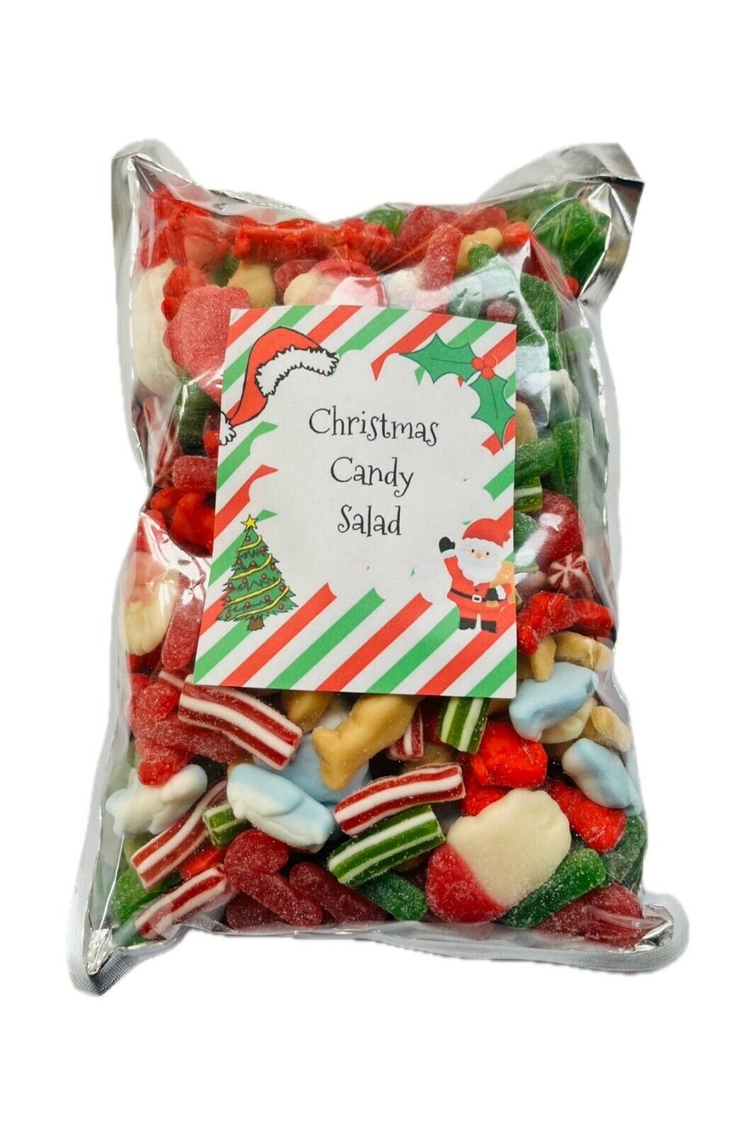 Candy Salad Ultimate 1kg Pick N Mix Gummy Jelly Fizzy Sweets Pink Blue Bright