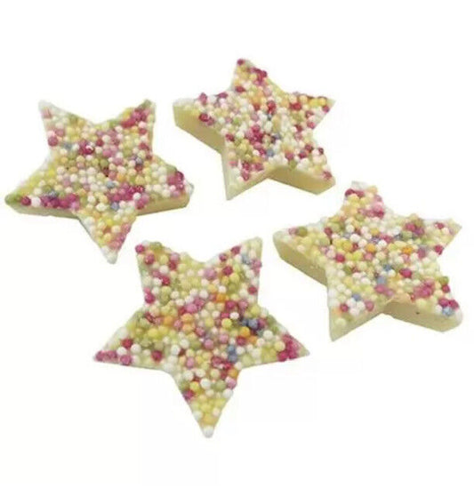 Hannah's White Chocolate Snowie Stars Sweet Candy Buffet Pick n Mix