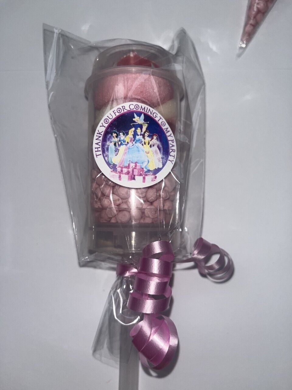 Birthday Favours Sweet Candy Cones Sweets Party Bags Filled Push Pop Boy Girl