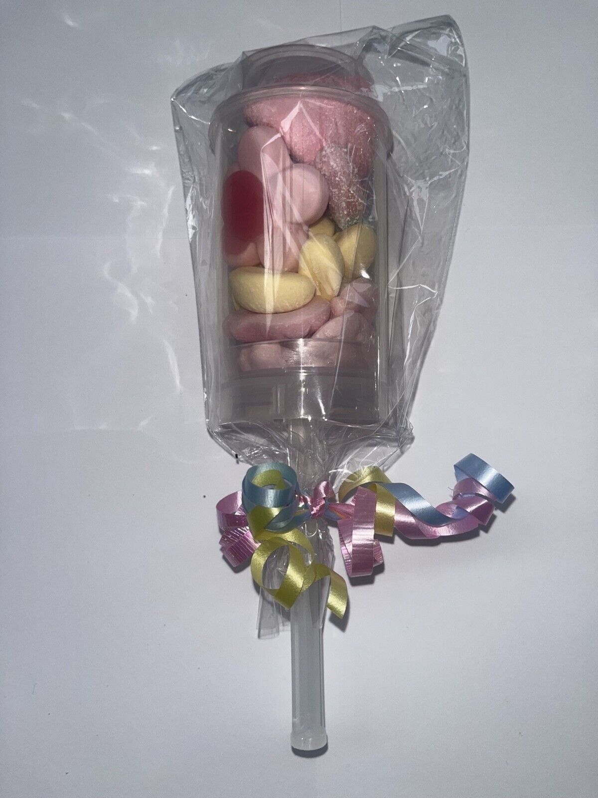 Pastel Birthday Favours Sweet Candy Cones Sweets Party Bags Filled Push Pop