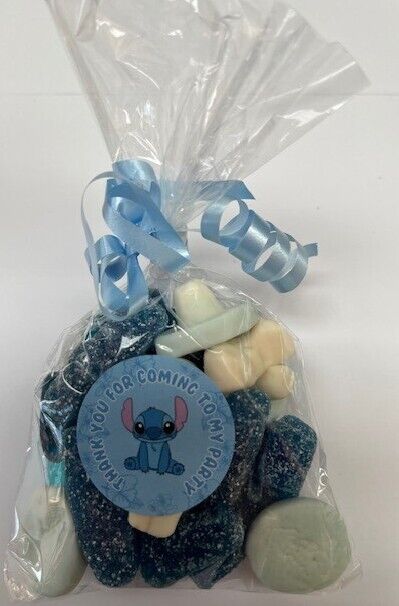 Lilo & Stitch Inspired Themed Birthday Sweet Candy Cones Sweets Party Bags Filled Push Pop