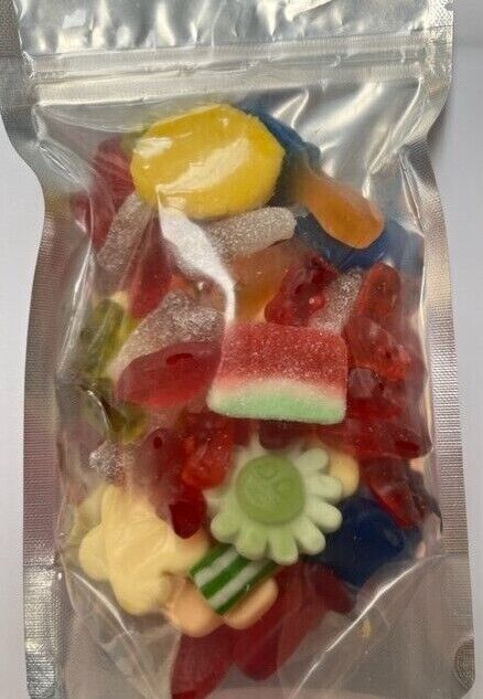 Bright Gummy Jelly Sweet Pouch Cinema Movie Mix Party Bag Kids Pick n Mix Treat