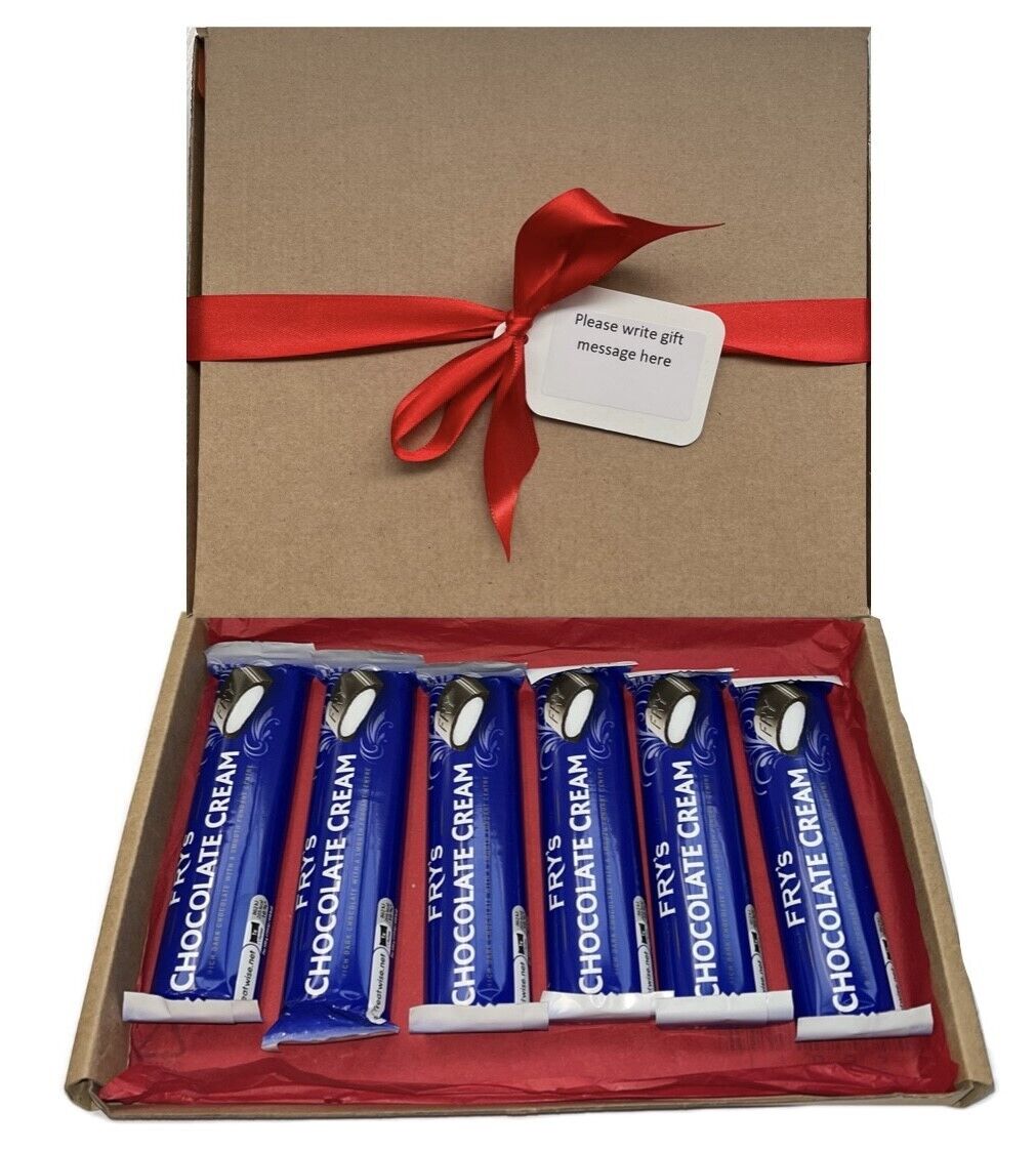 Personalised Fry's Cream Chocolates Hamper Gift Present Sweet Box Xmas Birthday