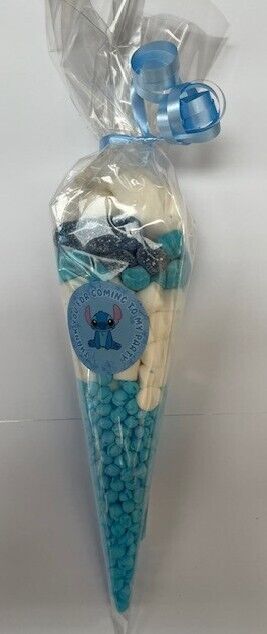 Lilo & Stitch Inspired Themed Birthday Sweet Candy Cones Sweets Party Bags Filled Push Pop