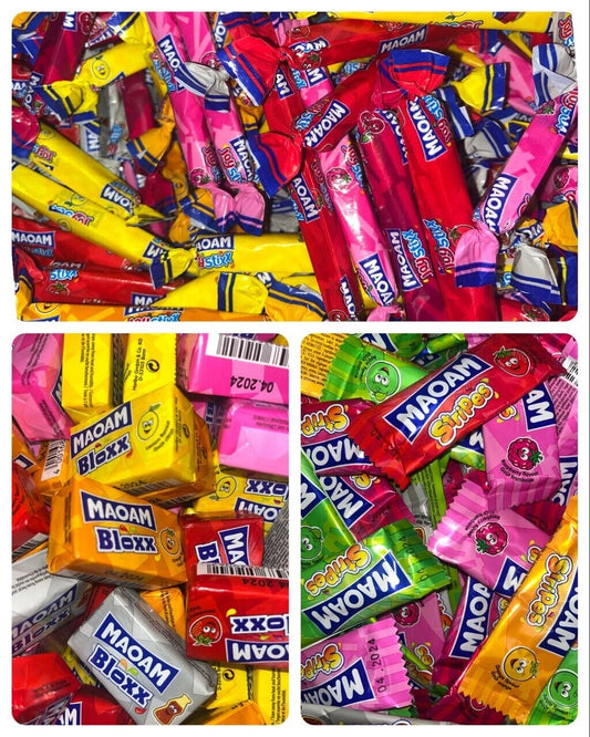 Maoam Pick N Mix Sweets Chews Retro Party Wedding Favours Candy Buffet Treat