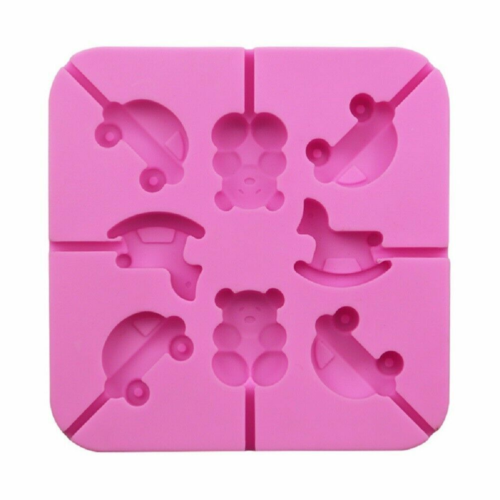 Mould for All occassions Assorted Silicone Baking Moulds Cake Tin Jelly Sponge Fondant Lollipops Muffin