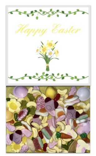 Happy Easter Chocolates Gifts Present Retro Sweet Box Hamper Fudge