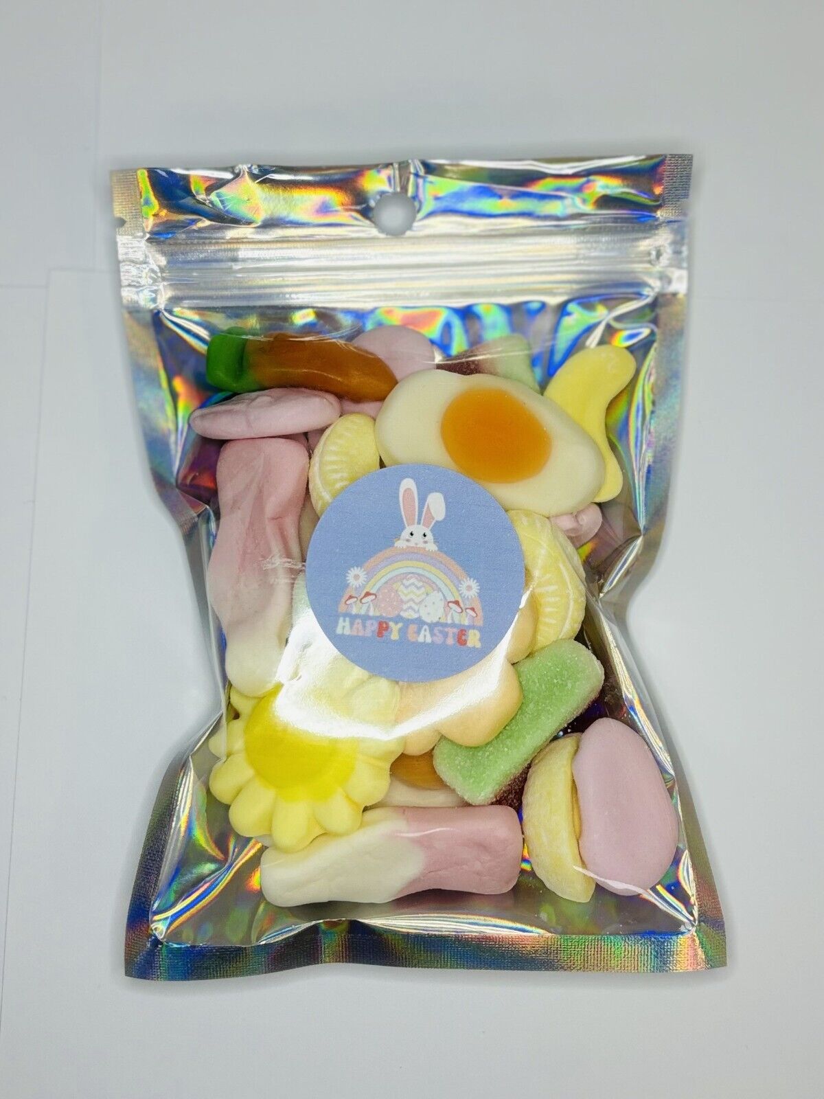 Happy Easter Filled Gummy Pick N Mix Sweet Treat Pouch