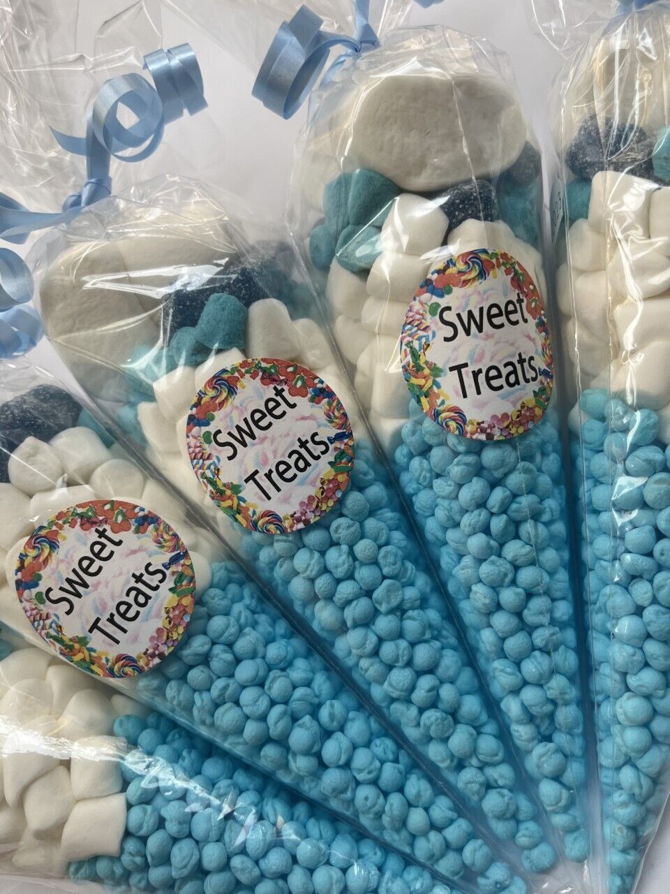 Filled Sweet Treats Pick N Mix Gummy Sweets Cone Gift Present Party bags