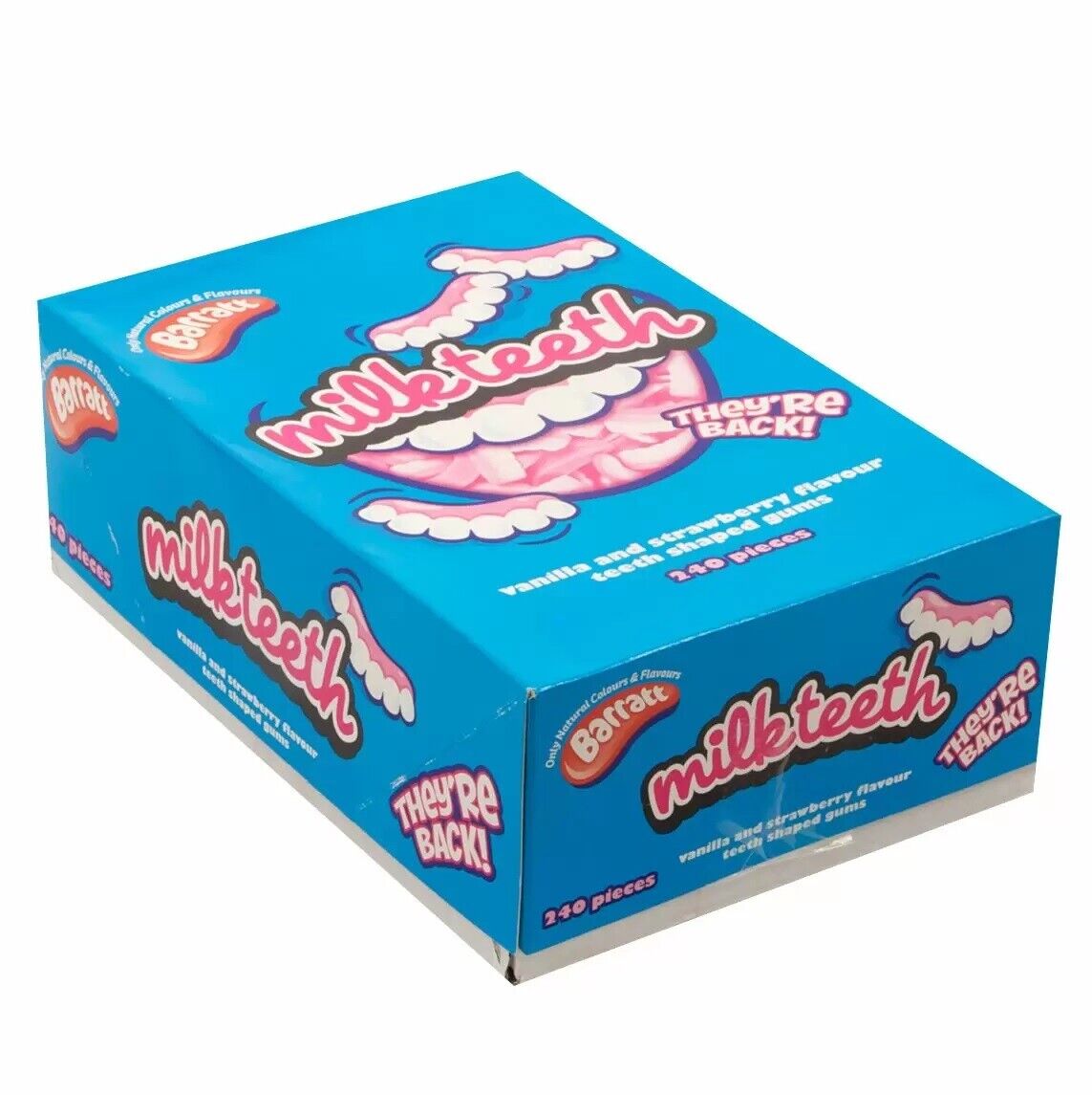 Barratt Milk Teeth Strawberry Flavour Gummy Sweet Candy Buffet Pick n Mix