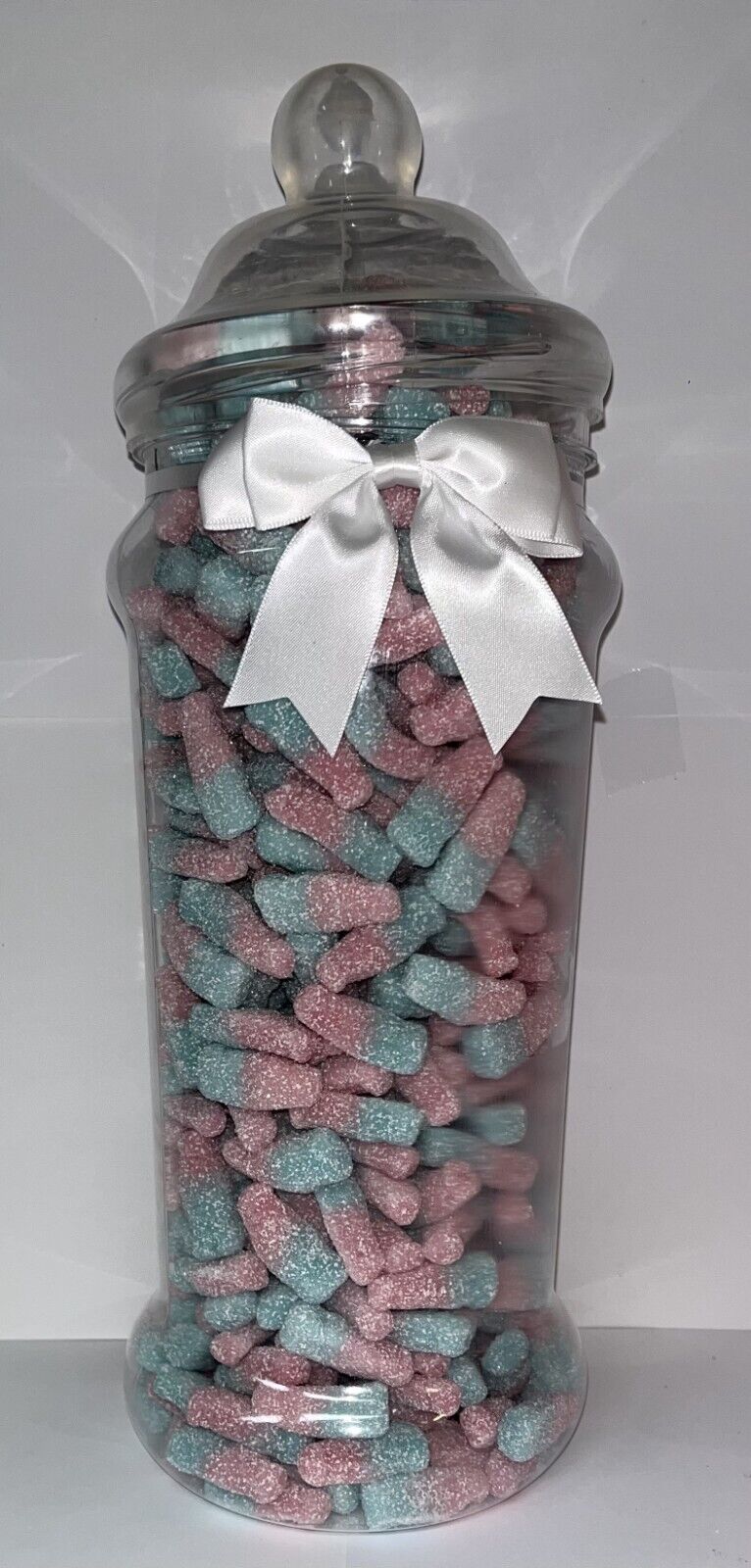 Bubblegum Fizzy Bottles Sweet Candy Cart Buffet Victorian Jar Gift Present