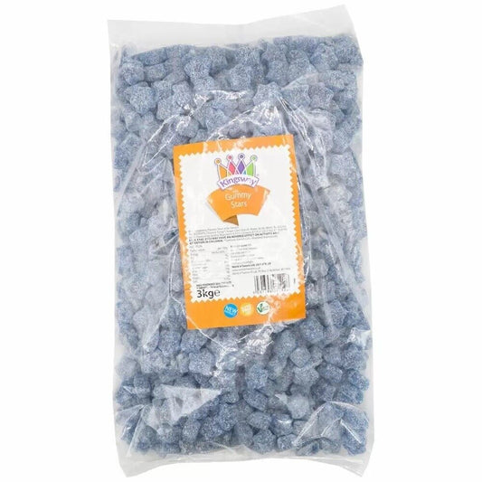 Kingsway Stars Blue Raspberry Flavour Gummy Sweet Candy Buffet Pick n Mix