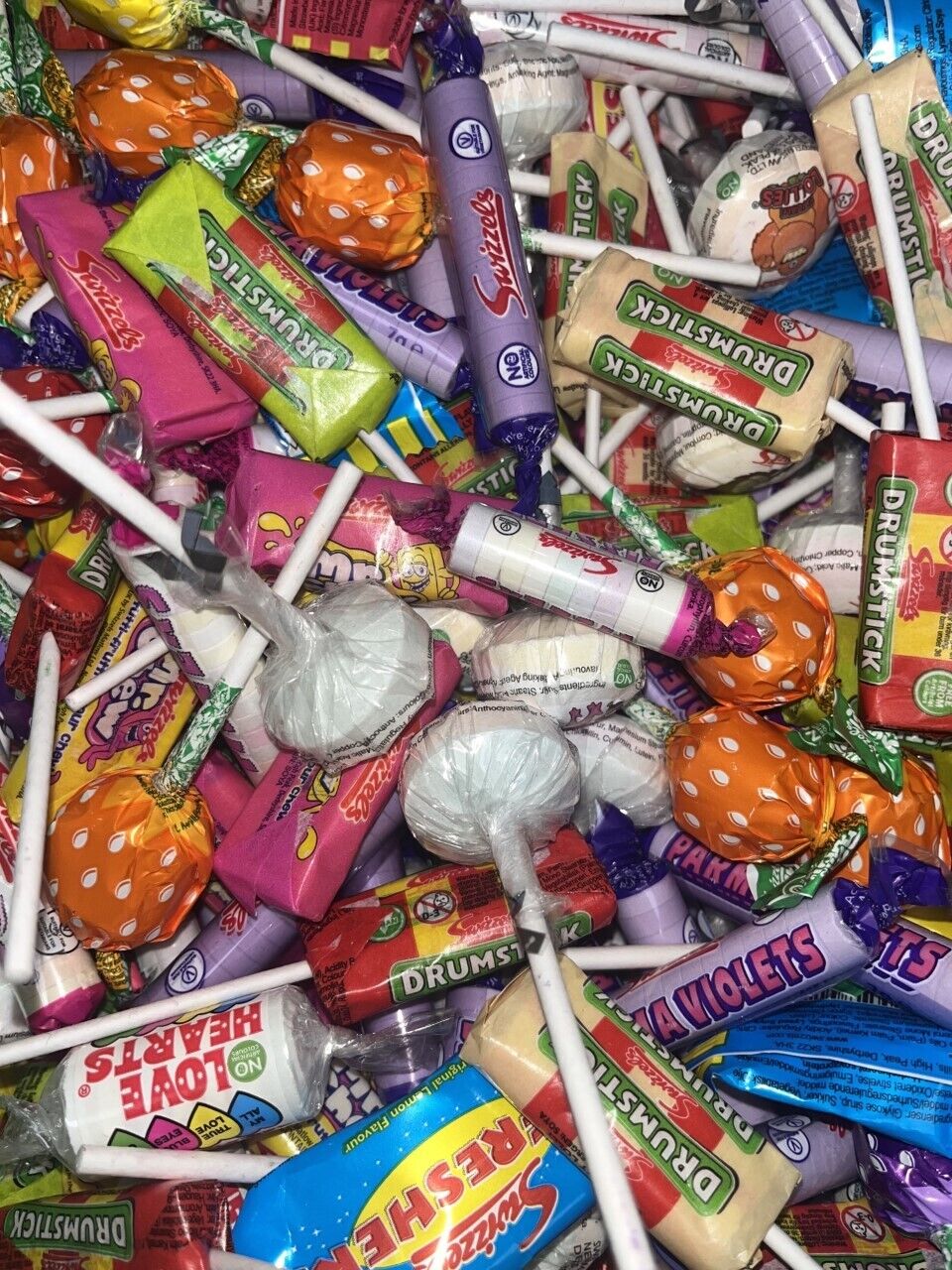 Swizzels Pick N Mix Sweets Chews Retro Party  Piñata Candy Buffet Lollipops