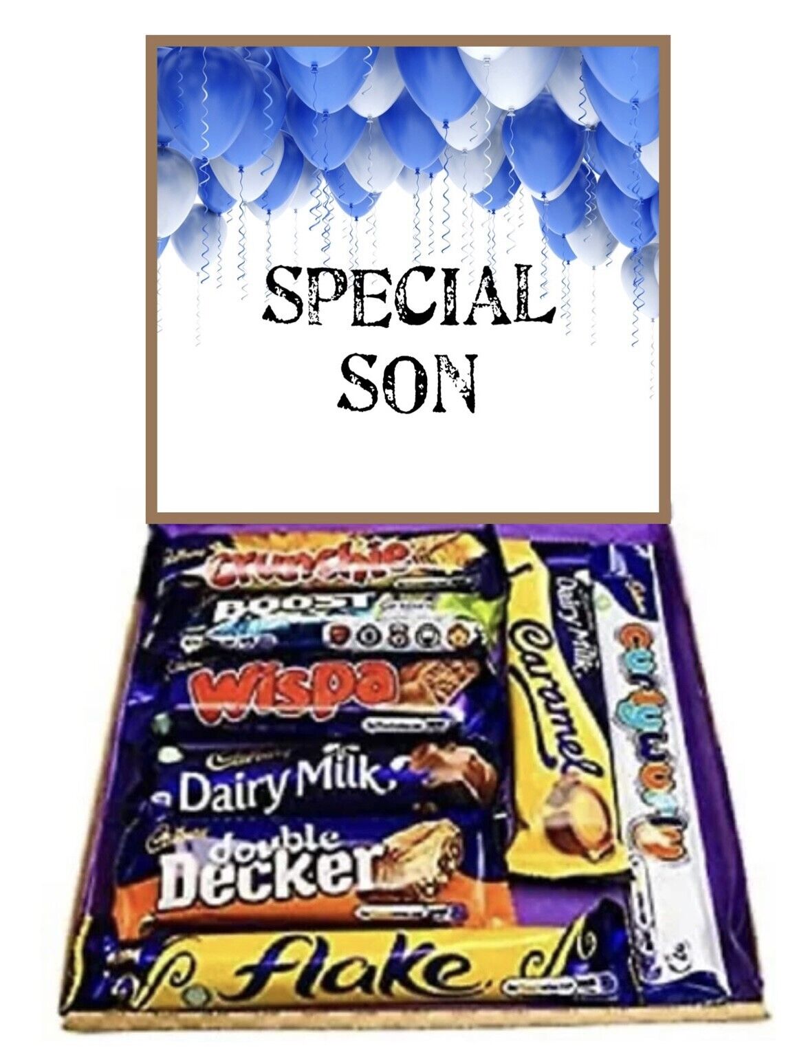 Special Son Birthday Gift Pick n Mix Retro Gummy Sweets Chocolate Hamper Present