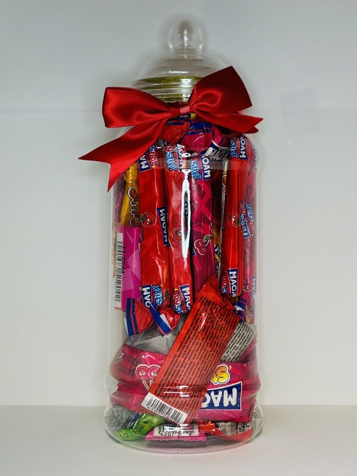 Filled Maoam Chew Bars Bloxx Sweet Candy Buffet Victorian Jar Gift Personalised