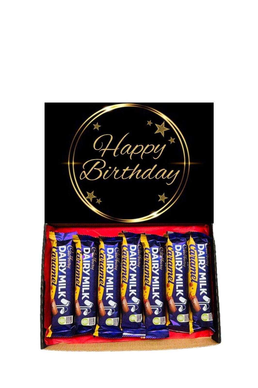 Happy Birthday Gift Cadbury Chocolate Hamper Wispa Boost Freddo Flake Twirl