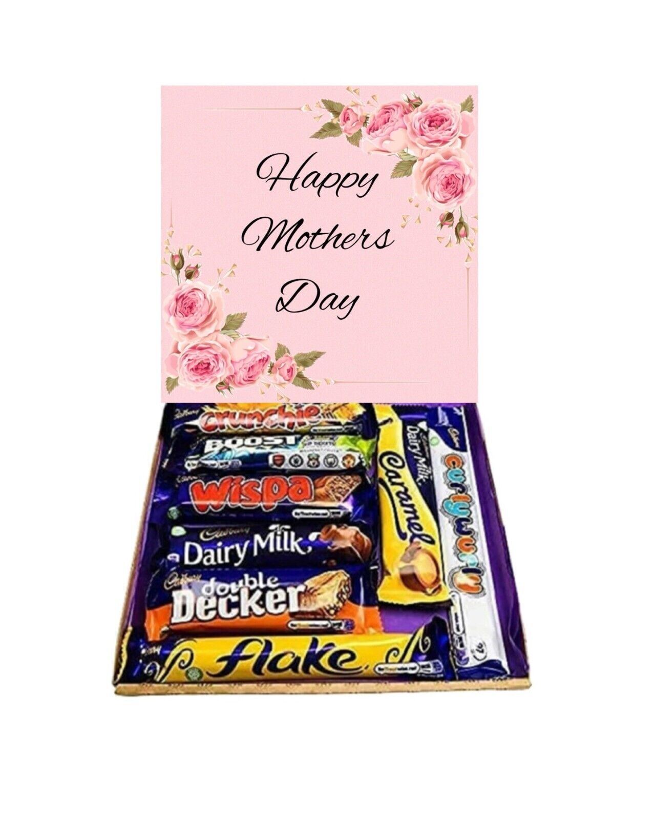 Happy Mother Day Gifts Present Retro Sweet Box Hamper Chocolates Cadbury Fudge