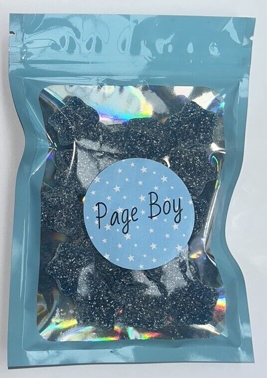 Flower Girl Page Boy Pick N Mix Gummy Sweets Pouch Gift Hamper Sweet Present