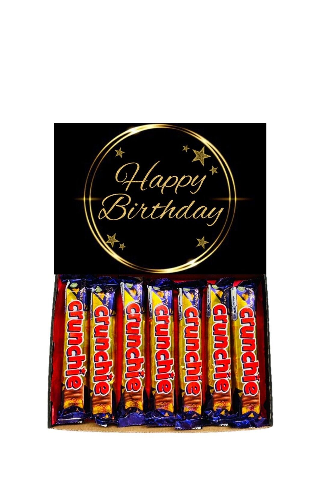 Happy Birthday Gift Cadbury Chocolate Hamper Wispa Boost Freddo Flake Twirl