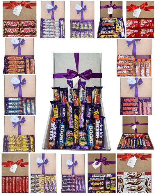 Personalised Cadburys Chocolates Hamper Gift Present Sweet Valentine’s Day