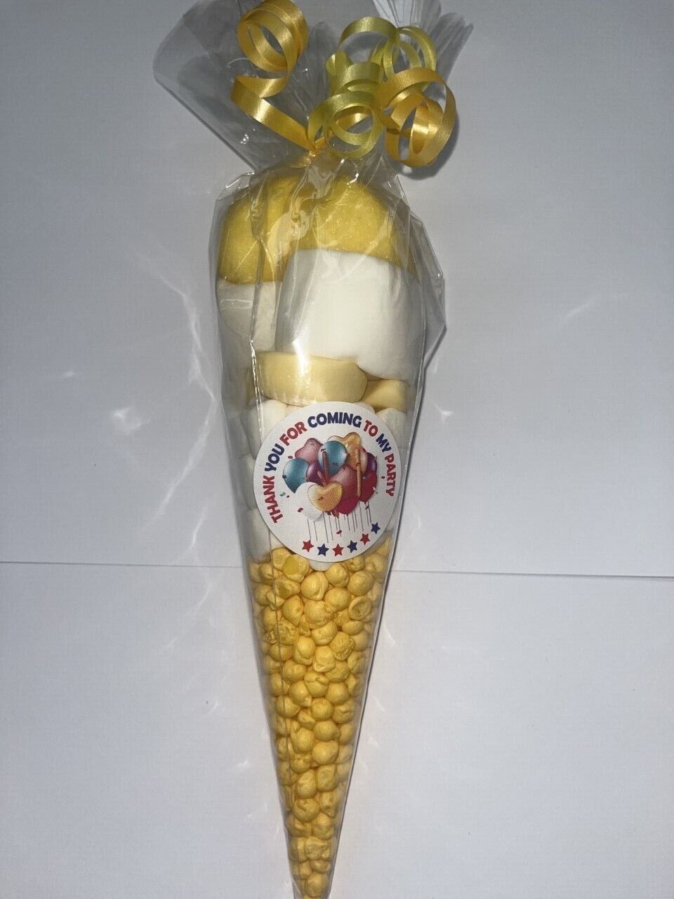 Birthday Favours Sweet Candy Cones Sweets Party Bags Filled Push Pop Boy Girl