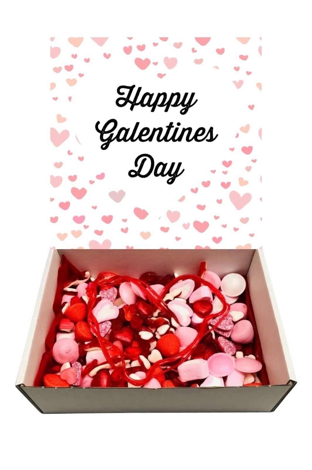 Happy Galentines Day Gift Pick n Mix Sweets Chocolate Hamper Present Valentines