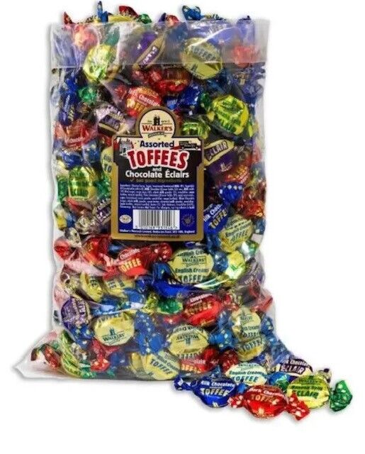 Walkers Retro Assorted Toffees & Eclairs Sweet Candy Cart Buffet Pick n Mix