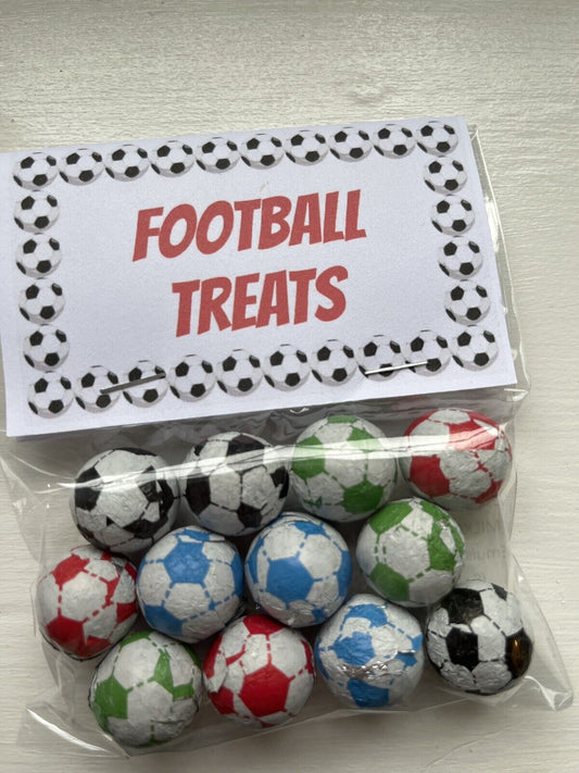 Football Footy Kids Sweet Candy Sweets Party Bags Filler Favour Thank You Bag