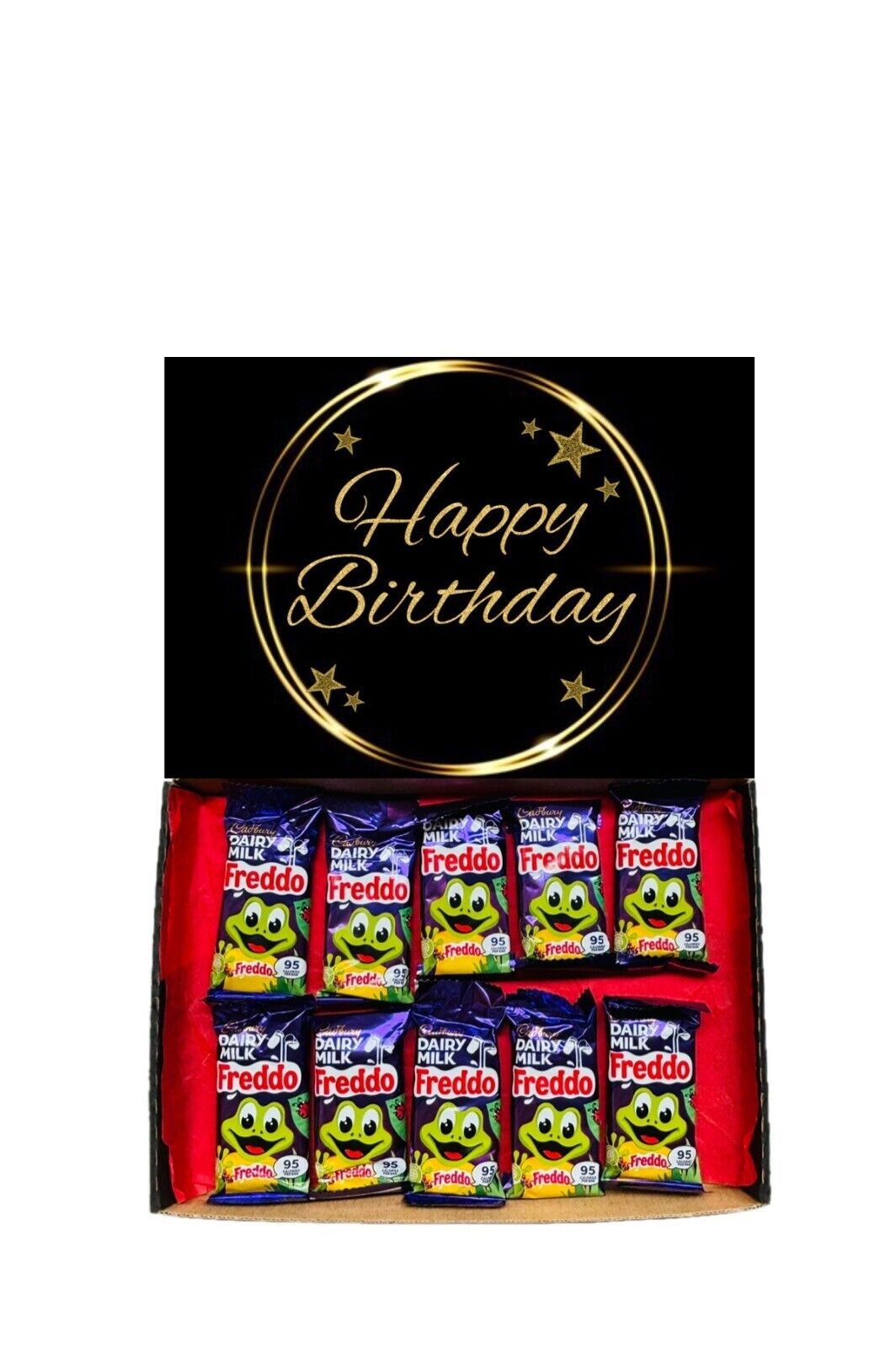 Happy Birthday Gift Cadbury Chocolate Hamper Wispa Boost Freddo Flake Twirl