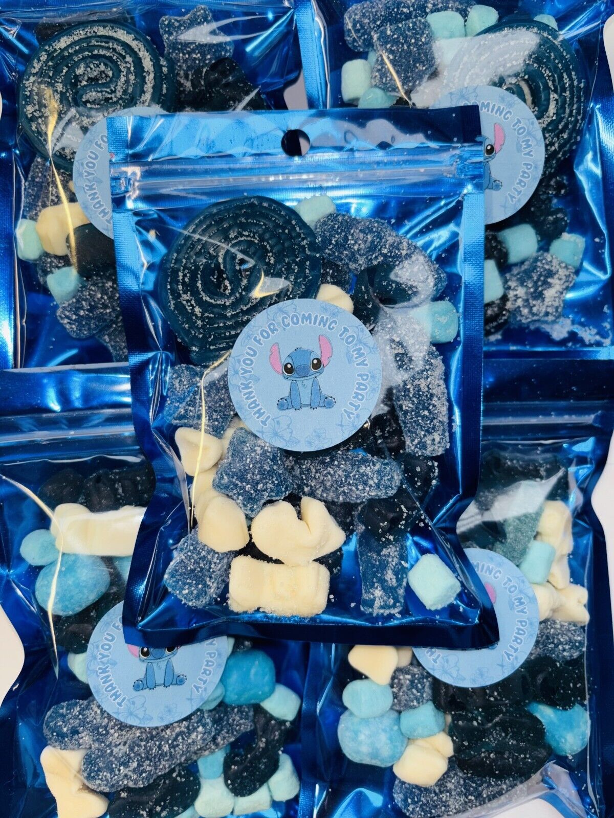 Lilo & Stitch Inspired Themed Birthday Party Kids Sweet Pouch Party Bags Candy