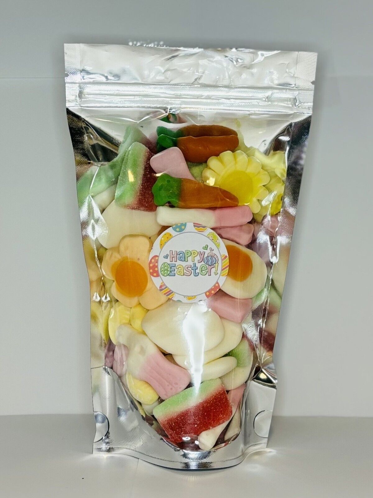 Happy Easter Filled Gummy Jelly Pick N Mix Sweet Treat Pouch