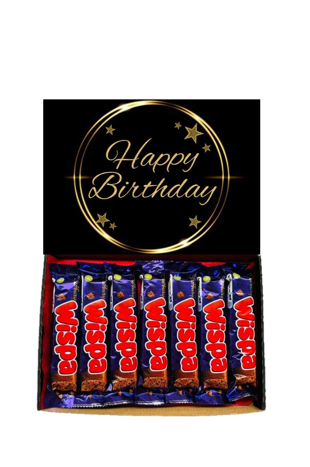 Happy Birthday Gift Cadbury Chocolate Hamper Wispa Boost Freddo Flake Twirl