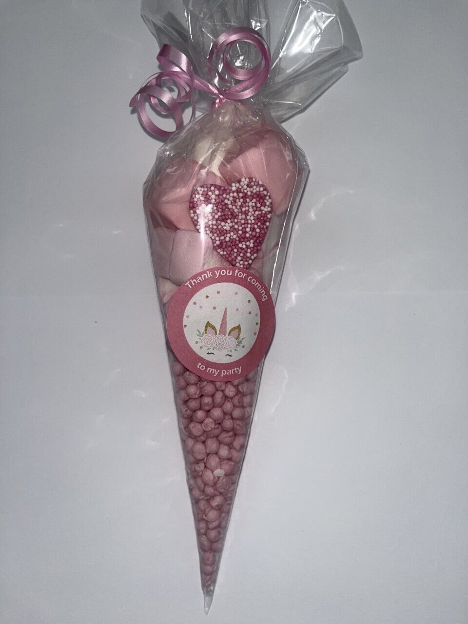 Birthday Favours Sweet Candy Cones Sweets Party Bags Filled Push Pop Boy Girl