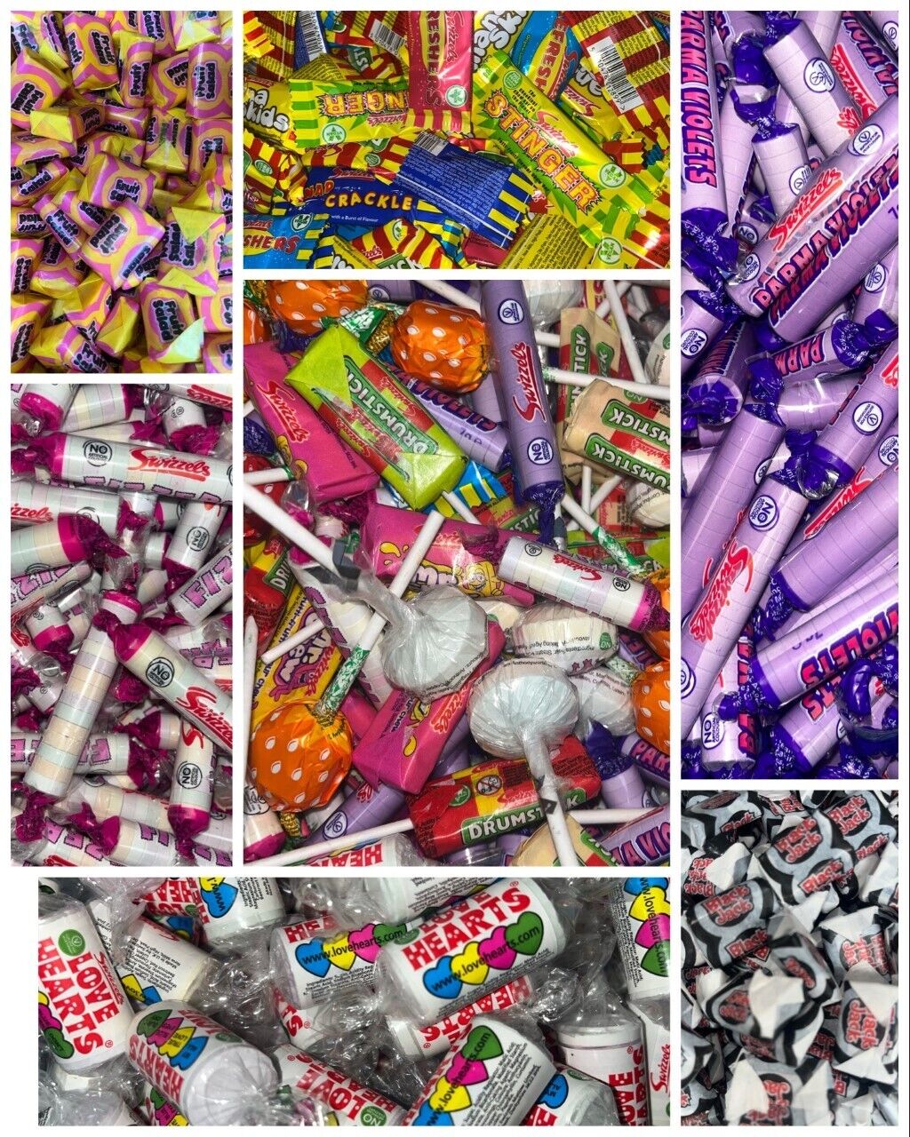 Swizzels Pick N Mix Sweets Chews Retro Party Wedding Favours Candy Buffet Treat