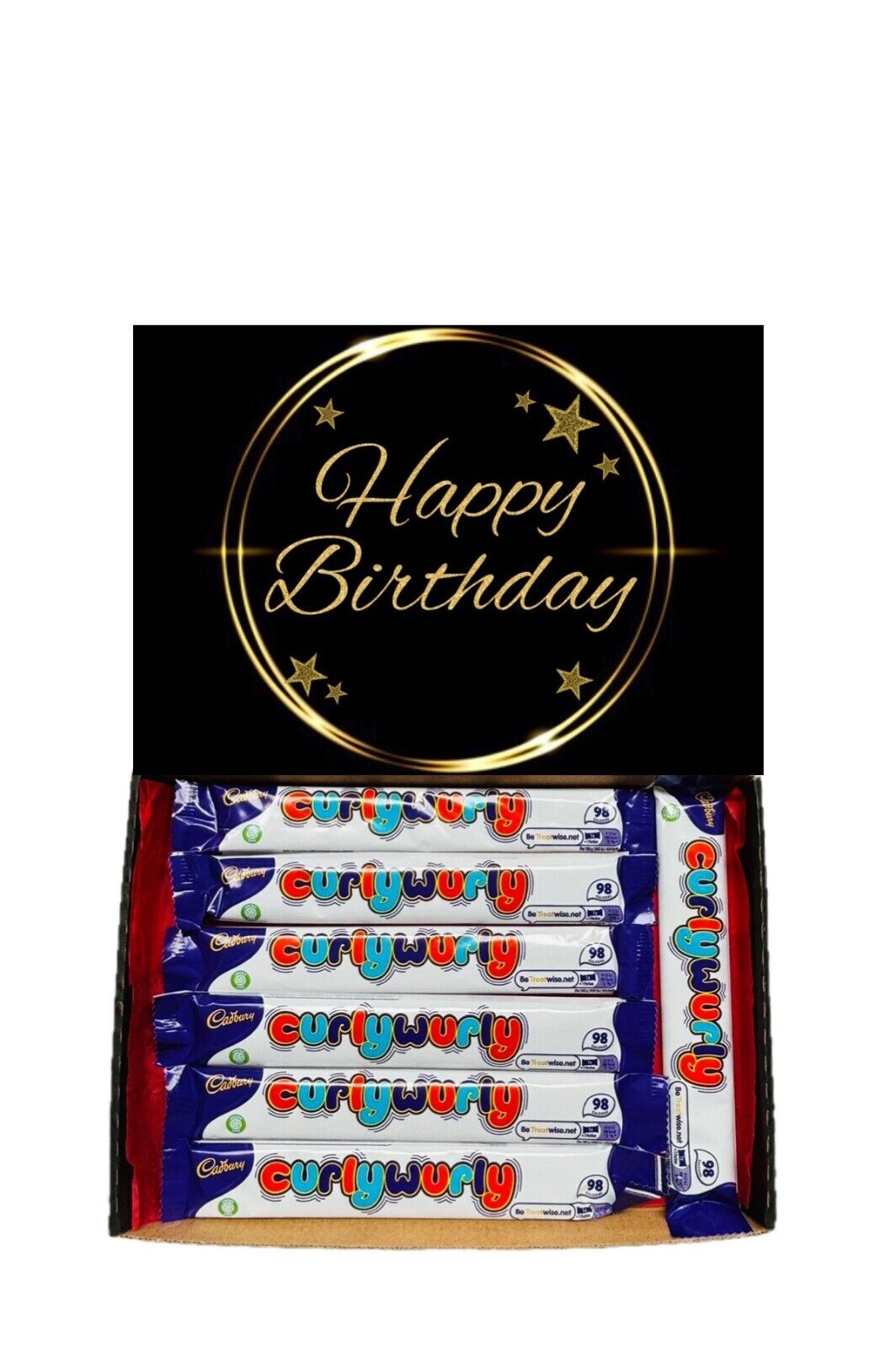 Happy Birthday Gift Cadbury Chocolate Hamper Wispa Boost Freddo Flake Twirl