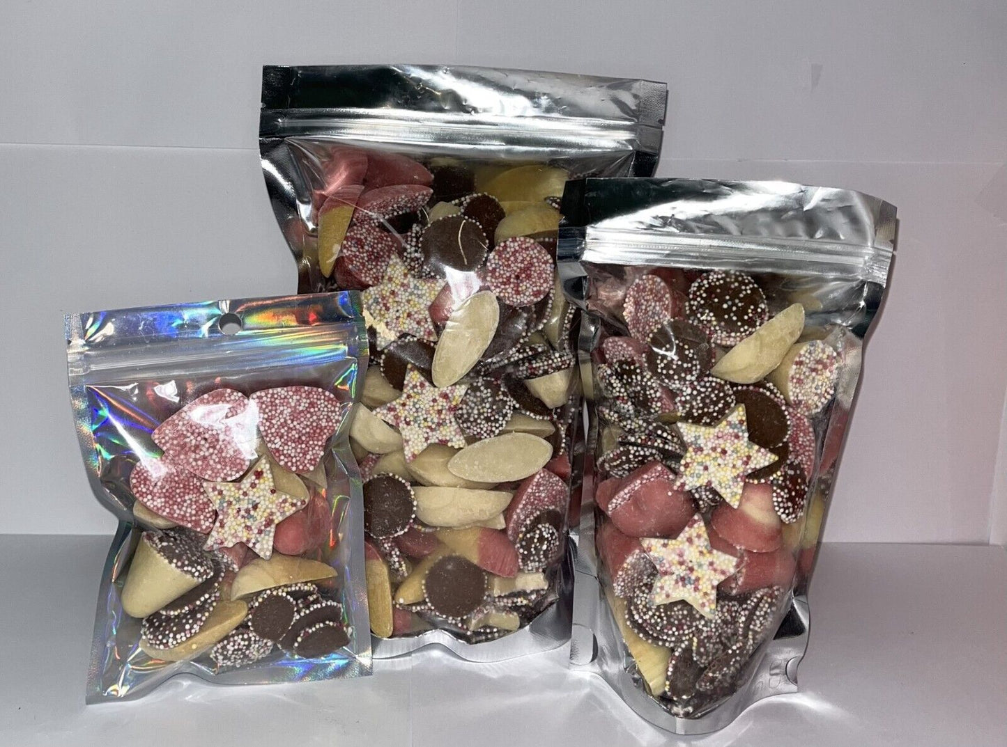 Milk White Chocolate Pick N Mix Sweets Pouch Gift Hamper Sweet Present Favour