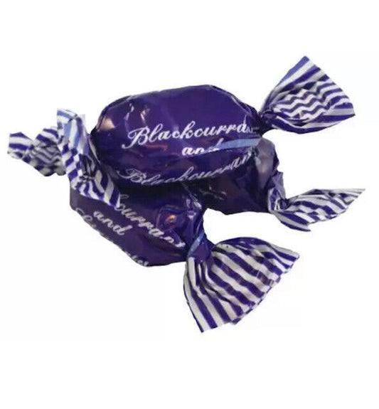 Stockley's  Blackcurrant & Liquorice Wrapped Hard Sweet Candy Buffet Pick n Mix