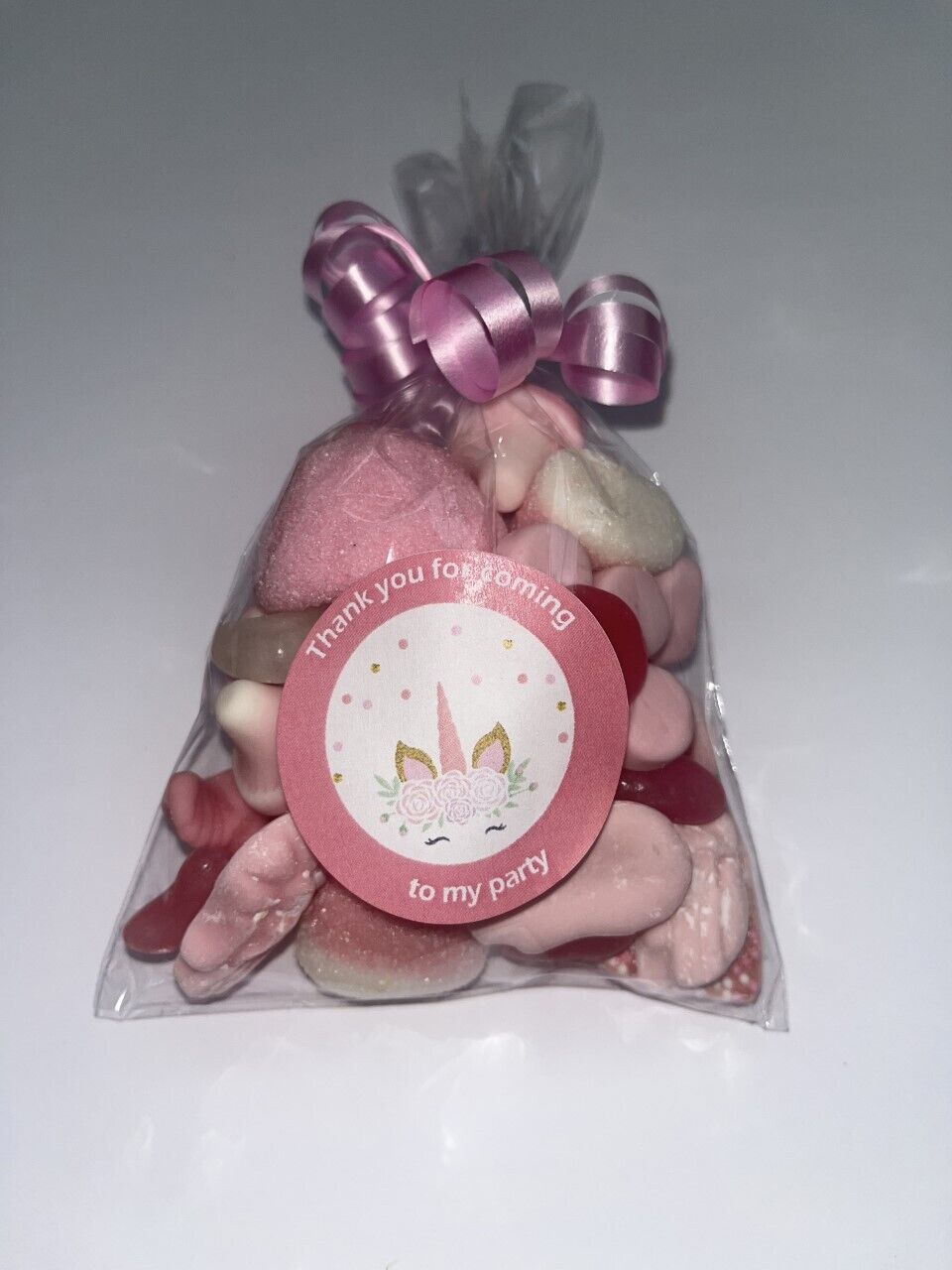 Birthday Favours Sweet Candy Cones Sweets Party Bags Filled Push Pop Boy Girl