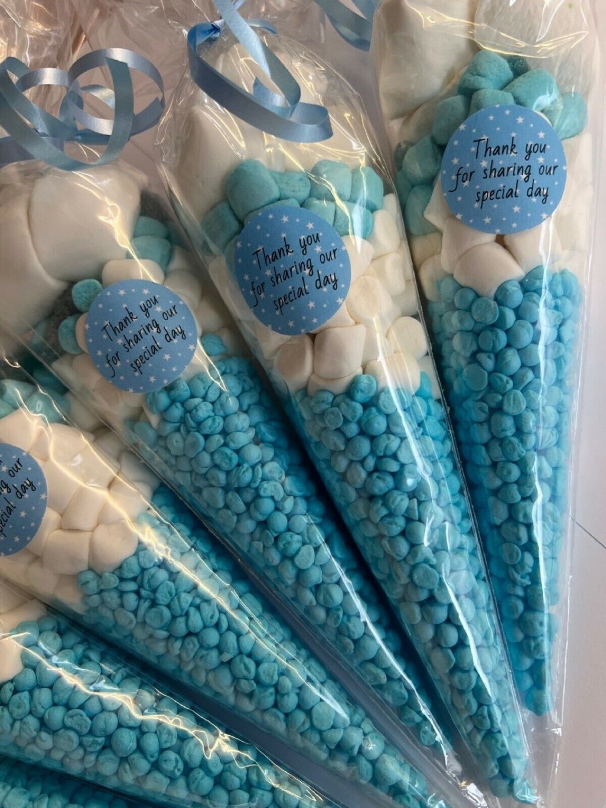 Thank You for Sharing Our Special Day Sweet Candy Cones Sweets Wedding Gift