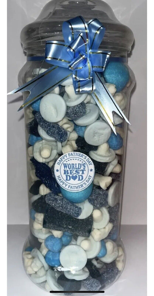 Fathers Day Special Dad Retro Large Sweet Jar Pick N Mix Gift Present Daddy